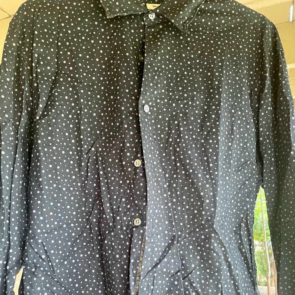 John Varvatos night club long sleeve dress shirt.